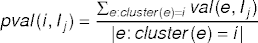 the e step