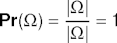 frequency interpretation meets probability
    propsition 1