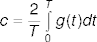 the fourier constant parameter