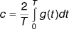 the fourier constant parameter