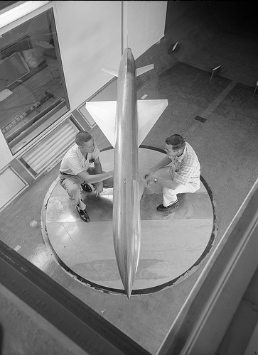 wind tunnel model
