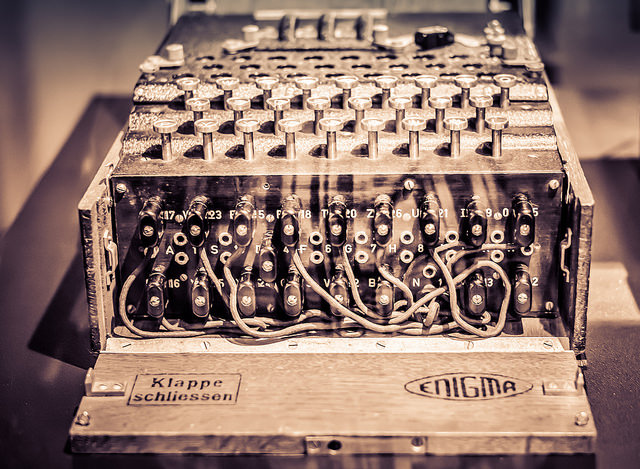 an enigma machine