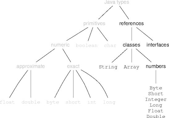 the java type tree