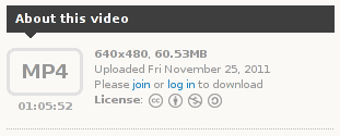 video page