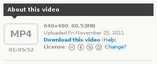 video page