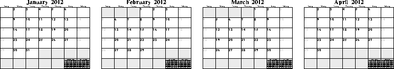the semester calendar