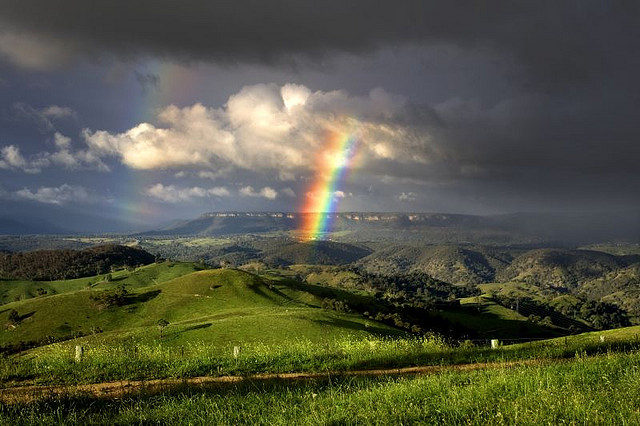 Ahhh.... a rainbow.